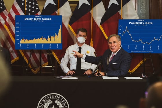 Governor Abbott at press conference June 22