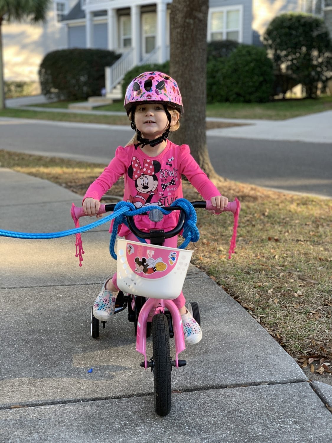 kids riding bike