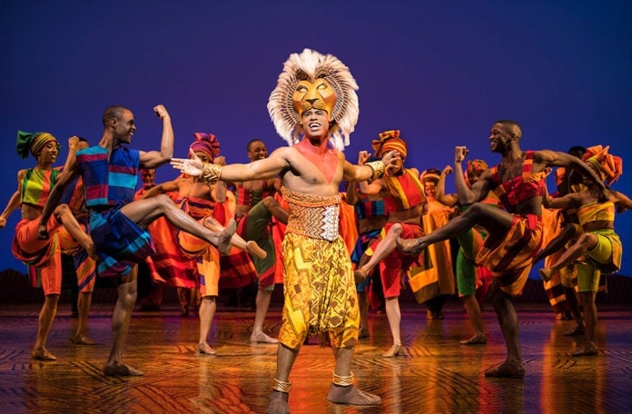 Jared Dixon as Simba in The Lion King