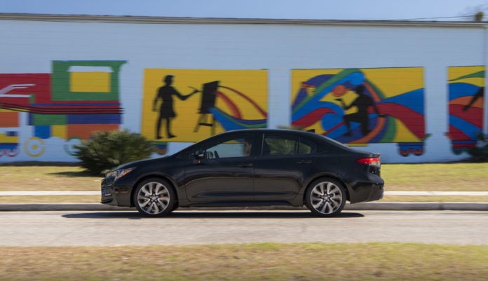 2021 Toyota Corolla XSE Black Sand