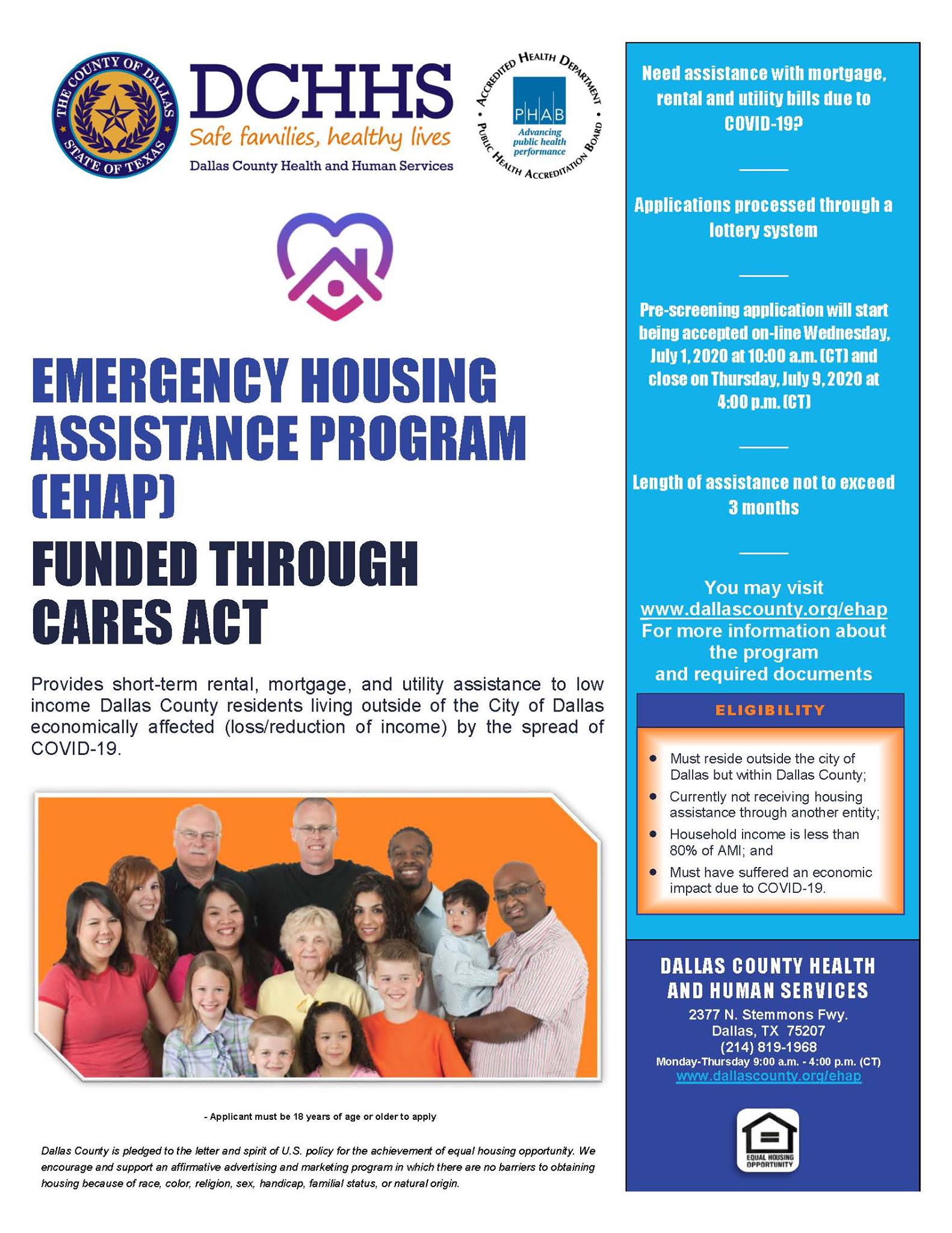 Emergency Housing Flyer