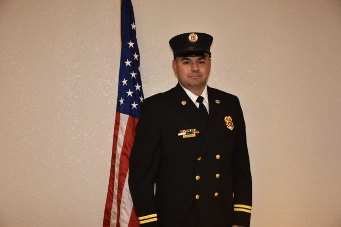 Glenn Heights Fire Captain Justin Rudd