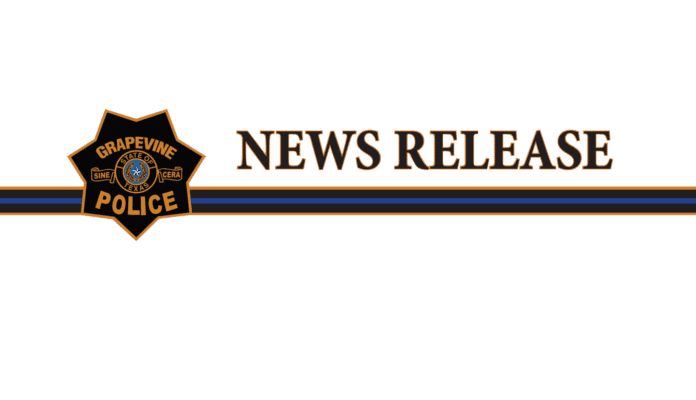 Grapevine Police press release