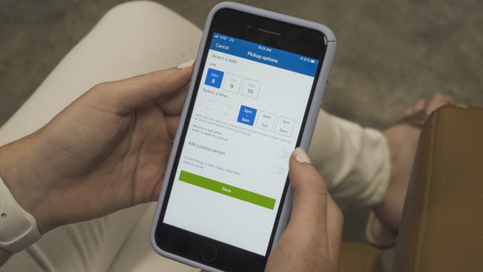 Sams Club Curbside Pickup App