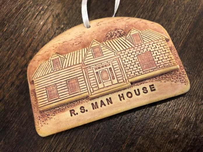 Man House ornament