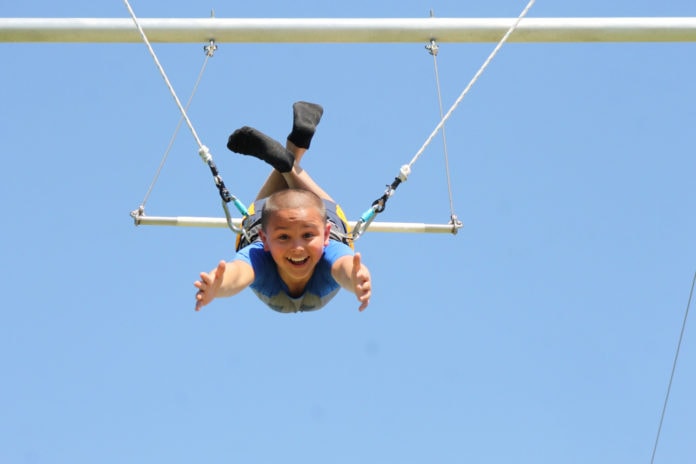 Flying High at Skyline Trapeze