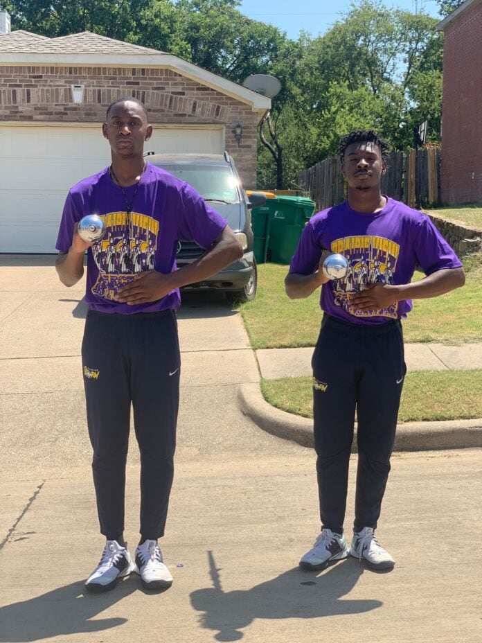 8.19 Drum Majors A&M University Marching Storm Band