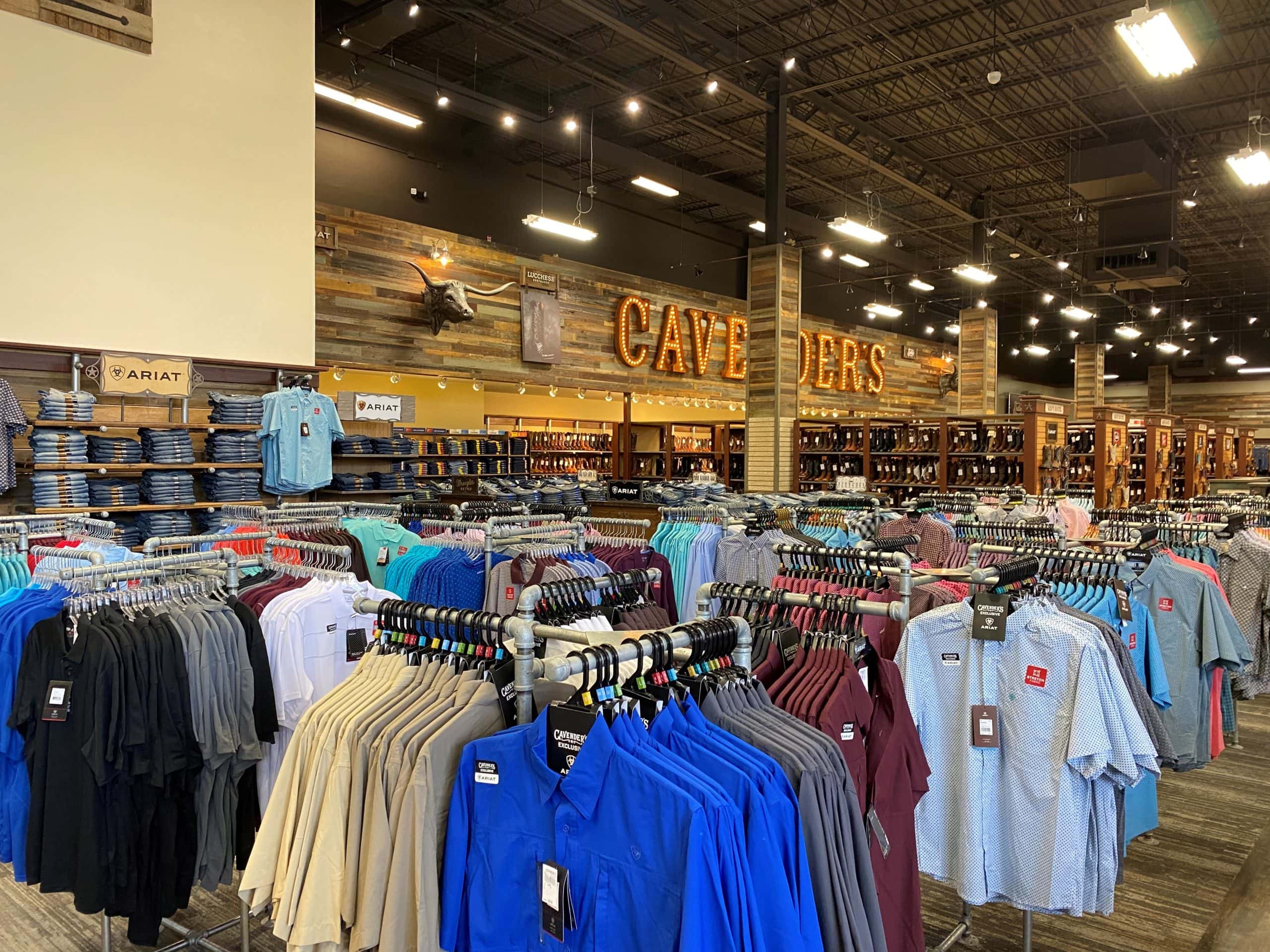 Cavender's mens clothes