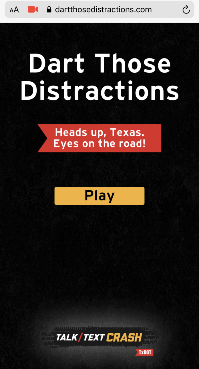 Dart Those Distractions App