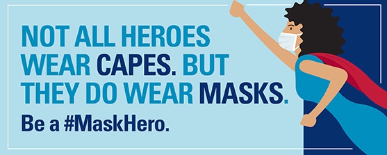 Mask hero Contest graphic