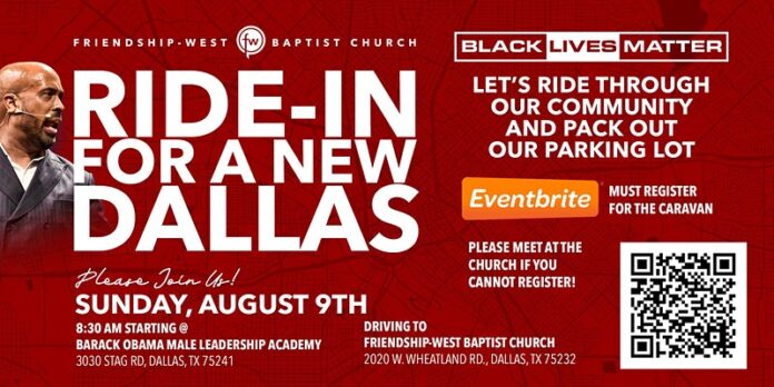 black lives matter ride in poster