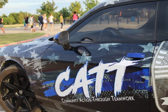 Midlothian CATT police car