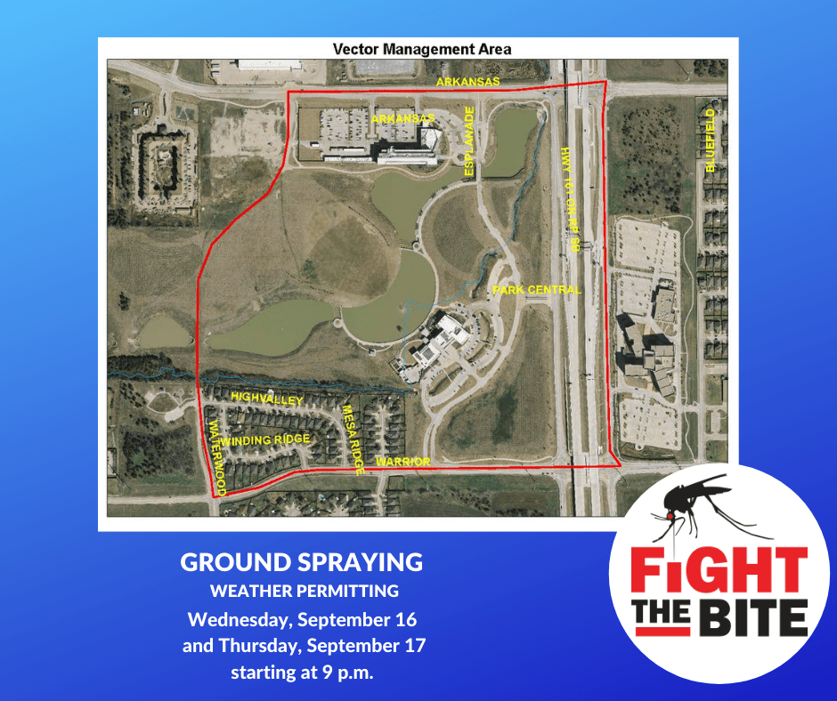 Grand Prairie mosquito map