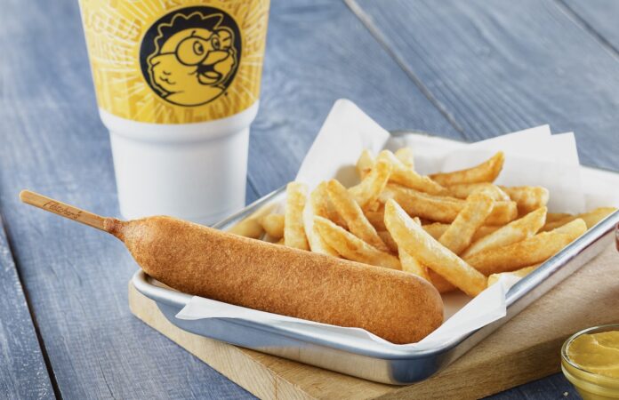 Golden Chick corny dog