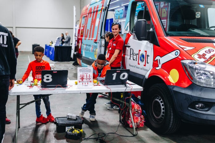 Perot Museum Tech truck