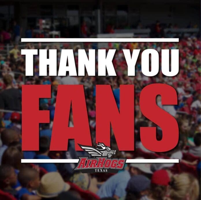 Thank you fans poster
