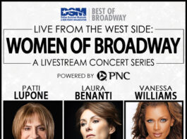 Women of Broadway livestreaming concert