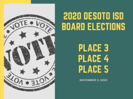 DeSoto ISD Elections graphic