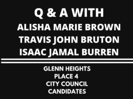 Glenn Height City Council poster