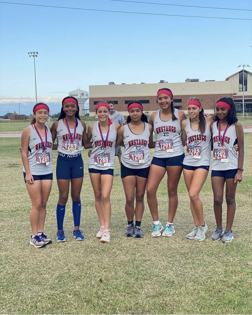 Girls Cross country team