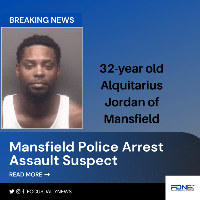 Mansfield Assault Arrest Poster