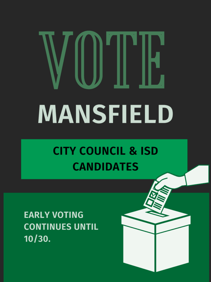 Vote Mansfield Council Flyer