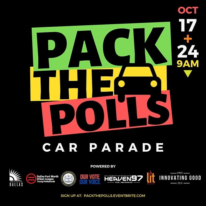 Pack the Polls flyer