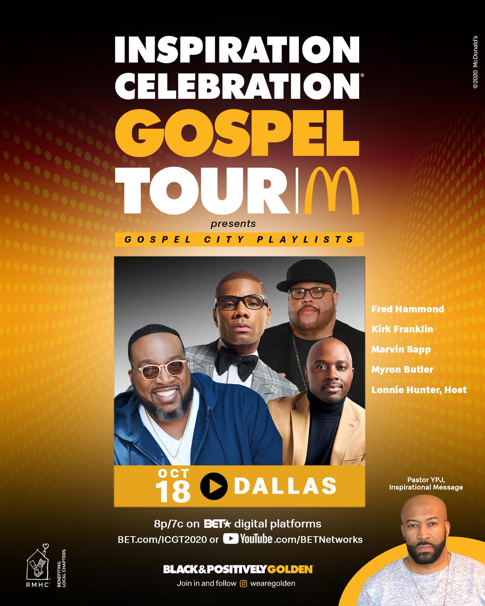 The 14th Annual McDonald’s Inspiration Celebration Gospel Tour Returns