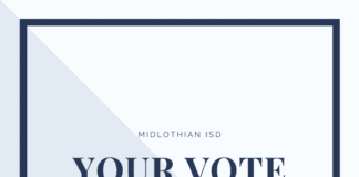 A Closer Look At Midlothian ISD Election Campaign Finances Voting graphic