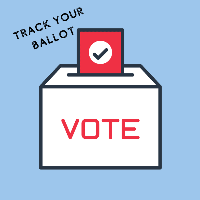 Track your ballot graphic