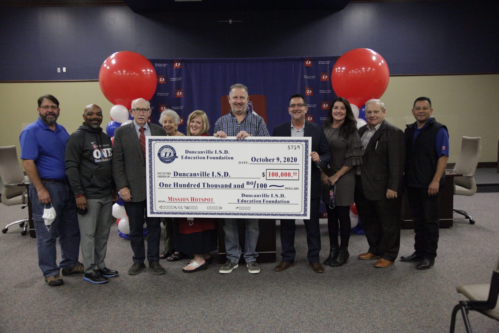 Duncanville ISD Receives Donation Focus Daily News