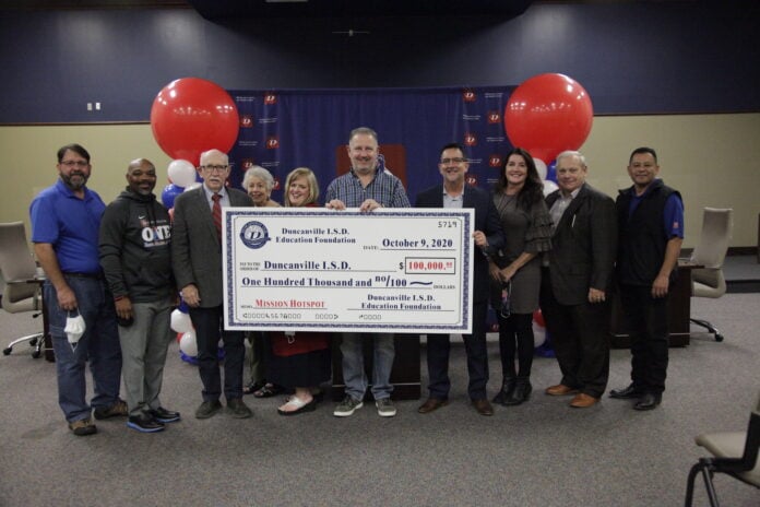 Duncanville ISD receives technology donation