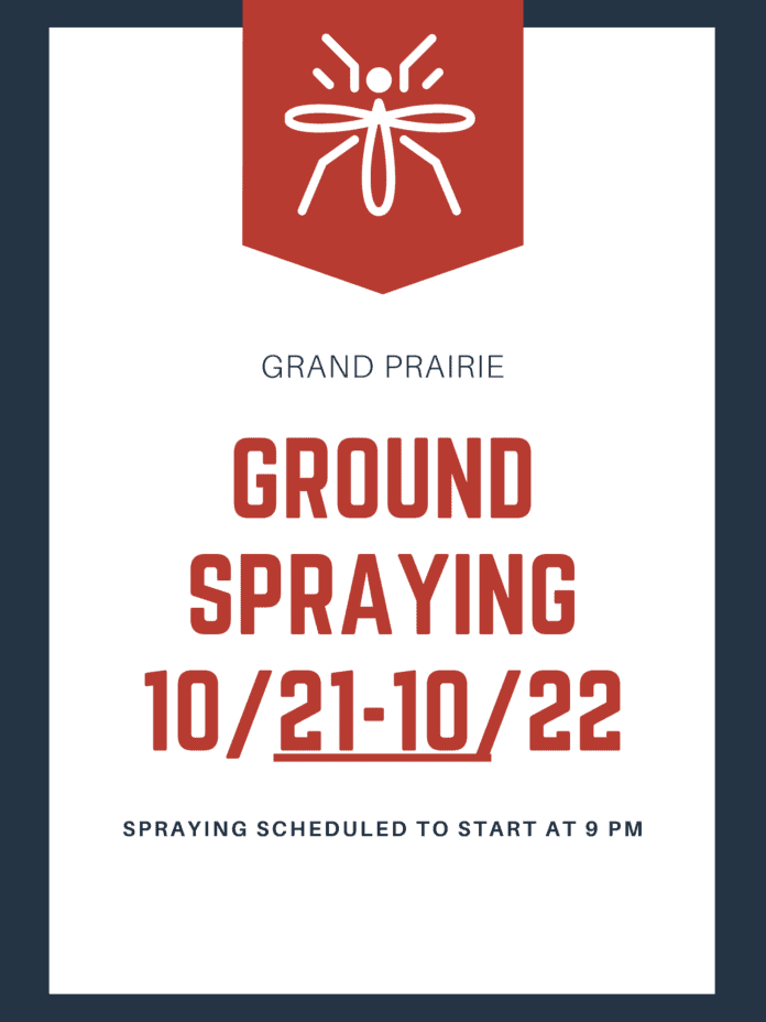 ground spraying poster