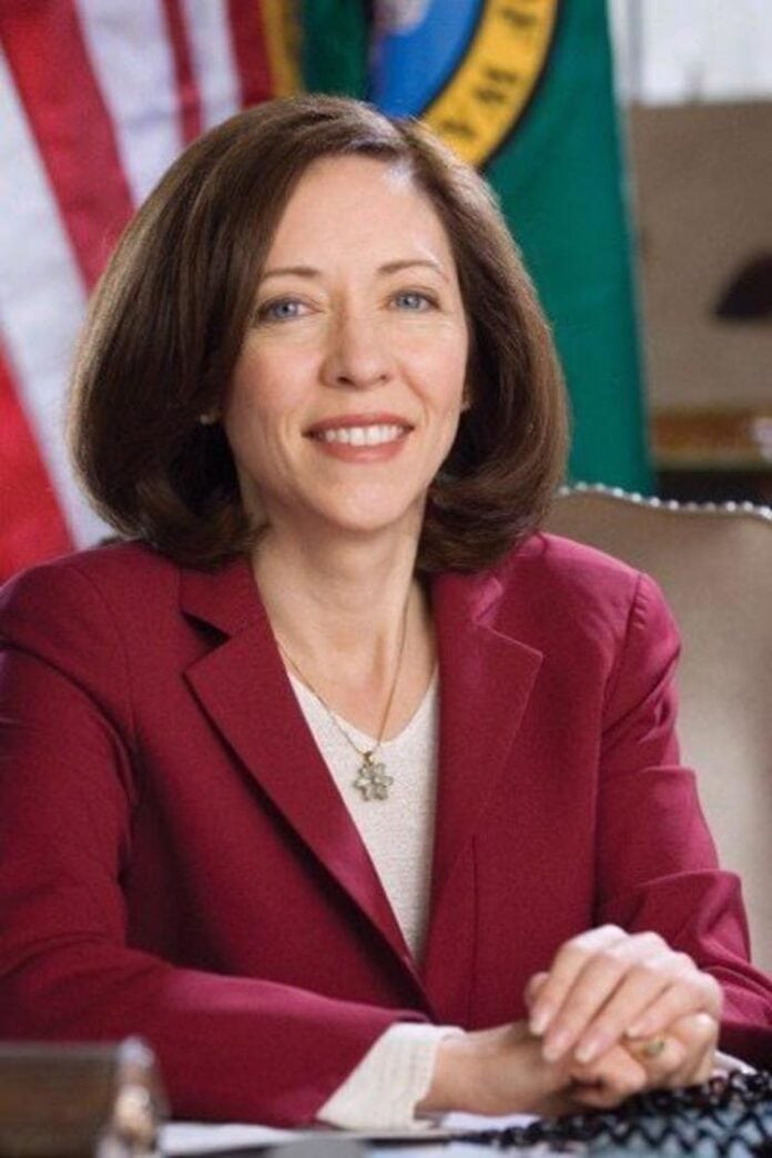 headshot Senator Maria Cantwell