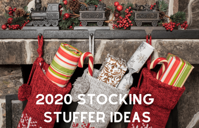 2020 stocking stuffer ideas poster