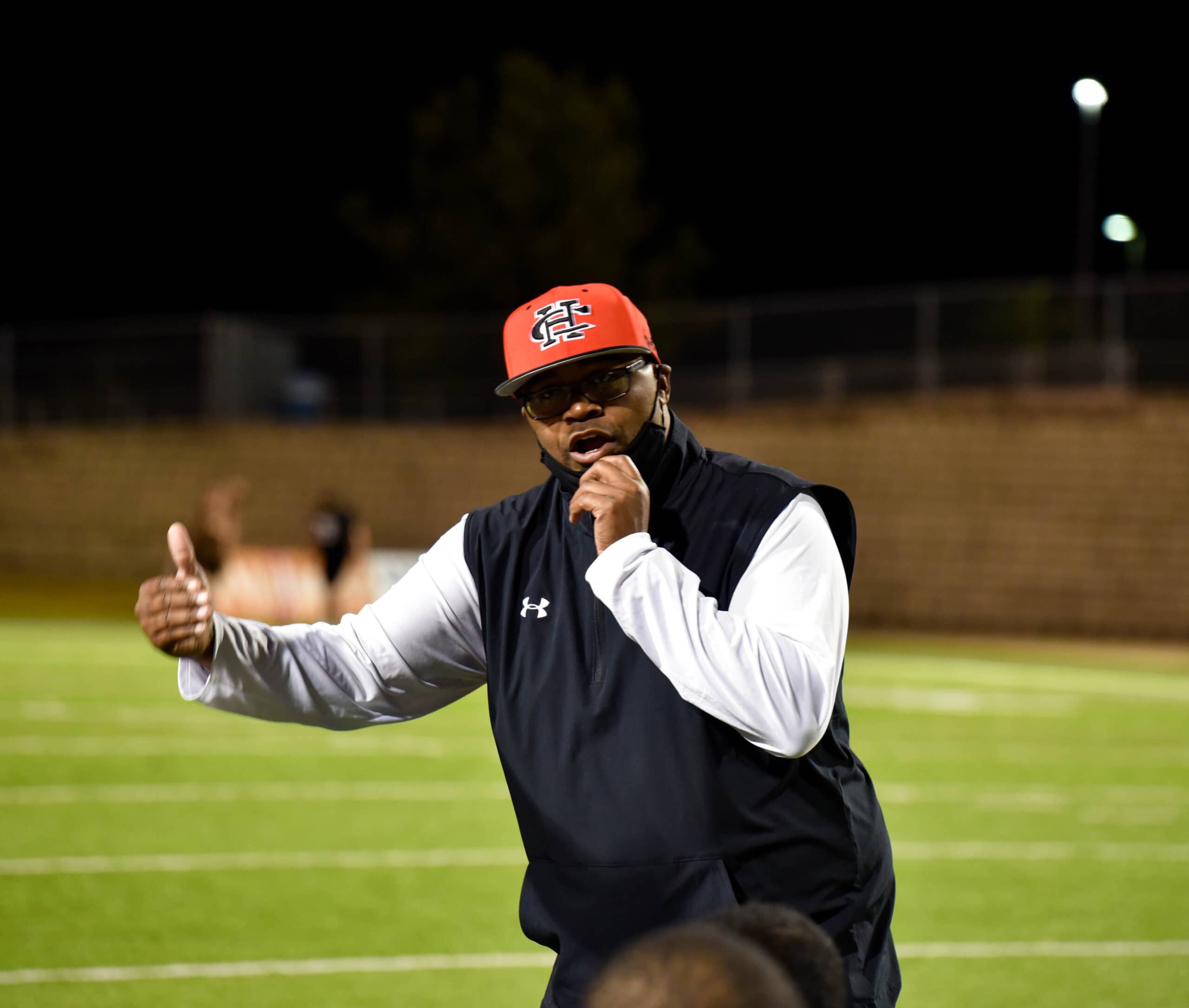 Cedar Hill Coach Carlos Lynn