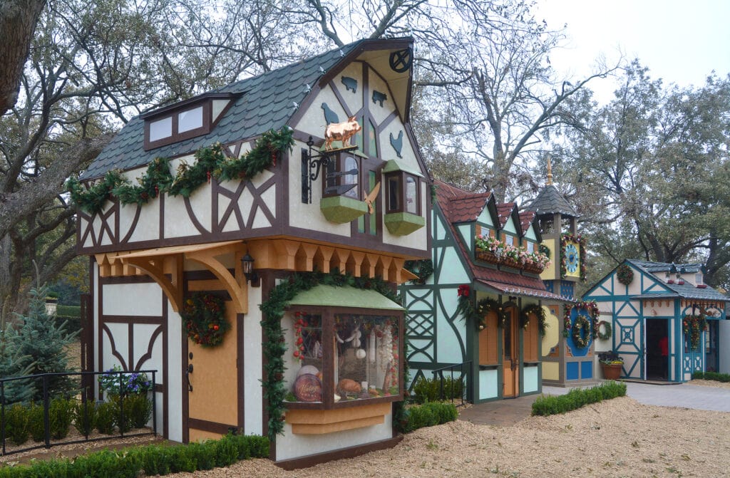 Dallas Arboretum expands Christmas Village 