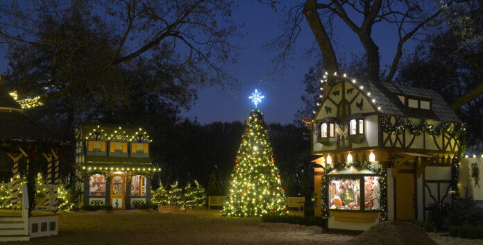 Dallas Arboretum expands Christmas Village