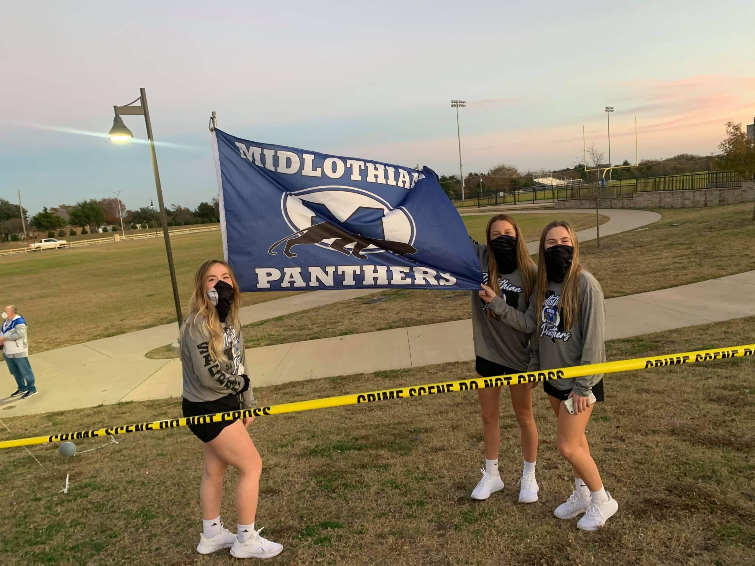 Midlothian Panthers flag