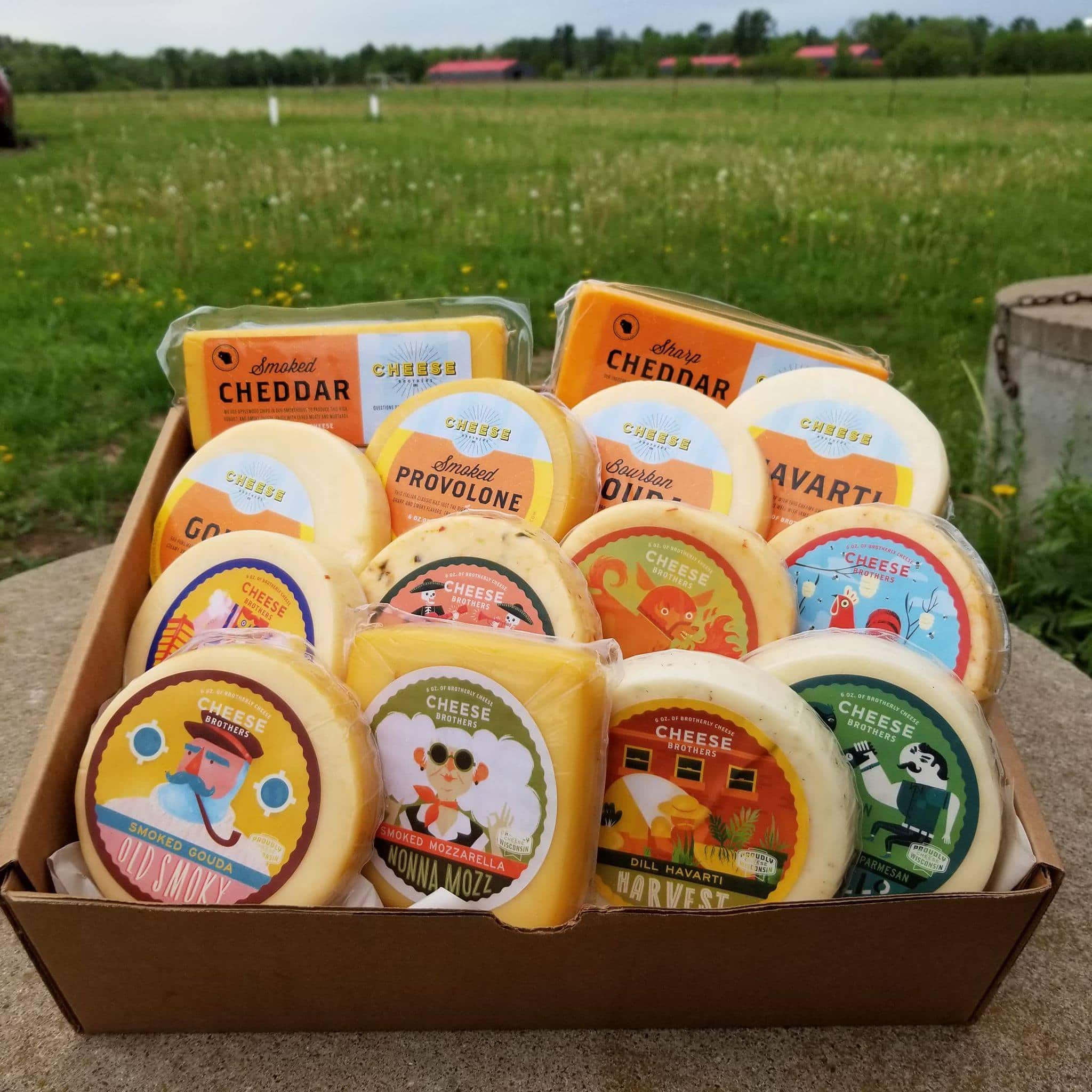 Cheese brothers cheese box