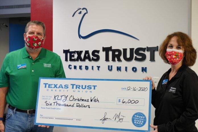 Texas Trust check