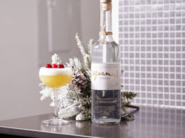 cocktail with Aguamiel tequila