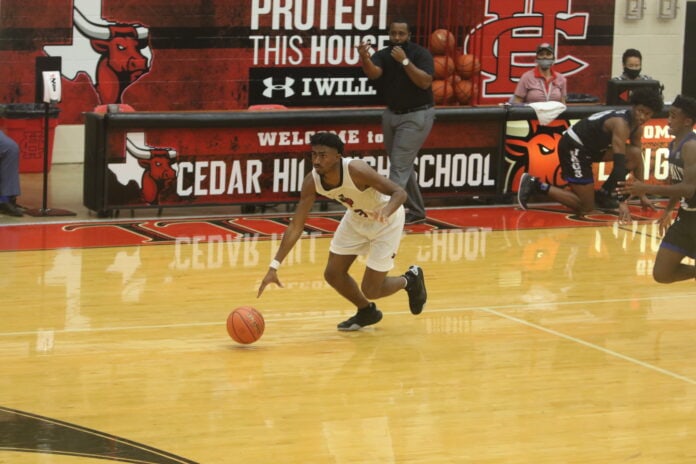 Cedar Hill basketball player