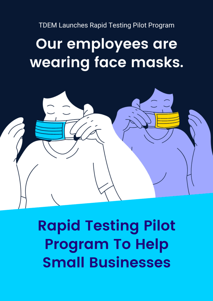 Rapid Testing Pilot Pr flyerogram