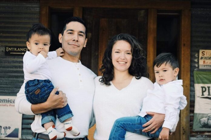 Robert Rodriguez and family