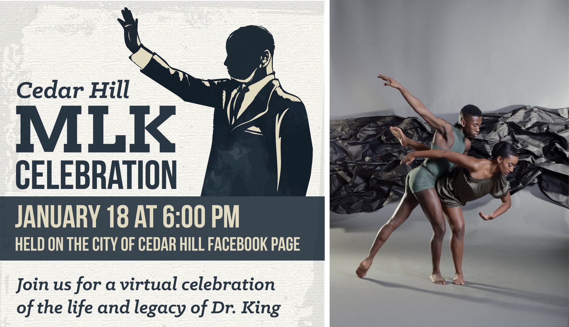 MLK Celebration flyer