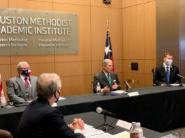 Governor Abbott in Houston