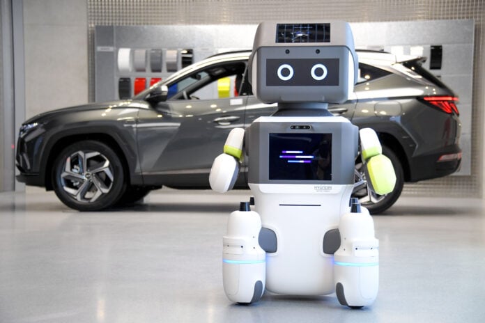 Hyundai computer robot