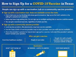COVID Vaccine flyer