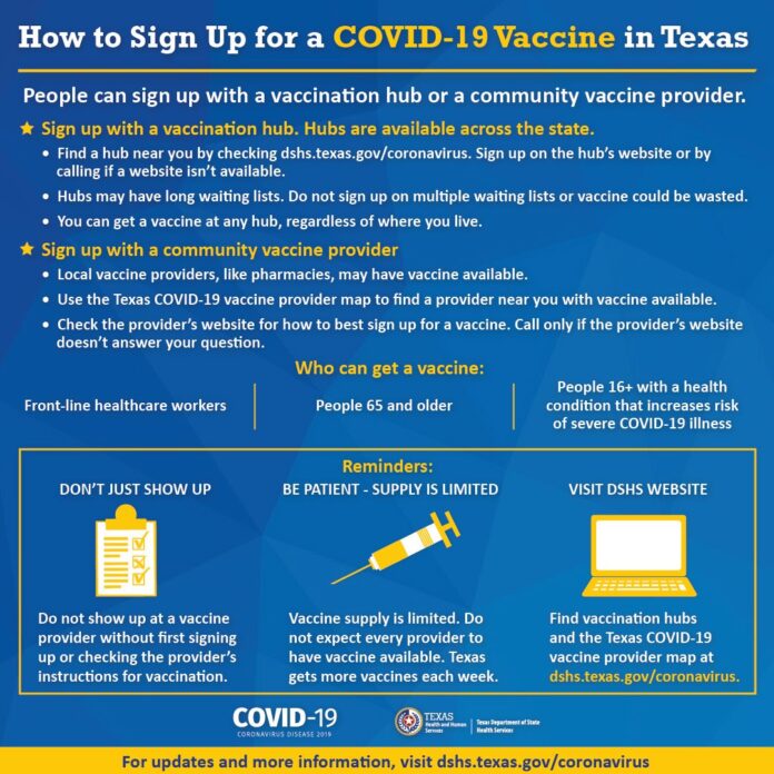 COVID Vaccine flyer